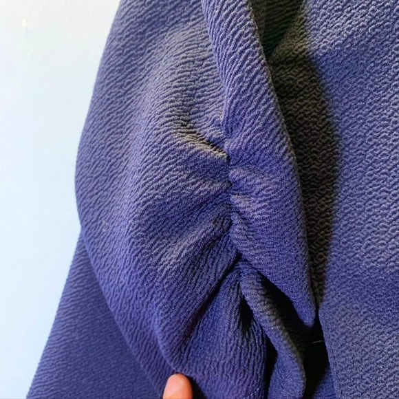 Zenana Outfitters Blue Open front blazer S - Picture 5 of 8